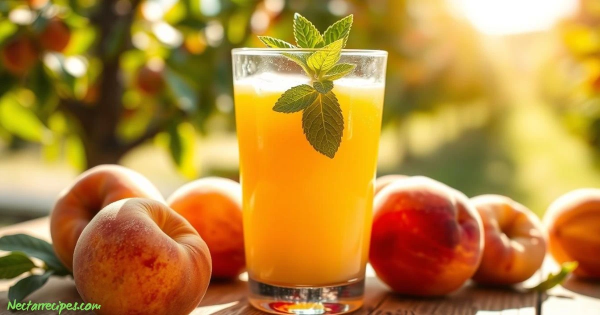 peach juice