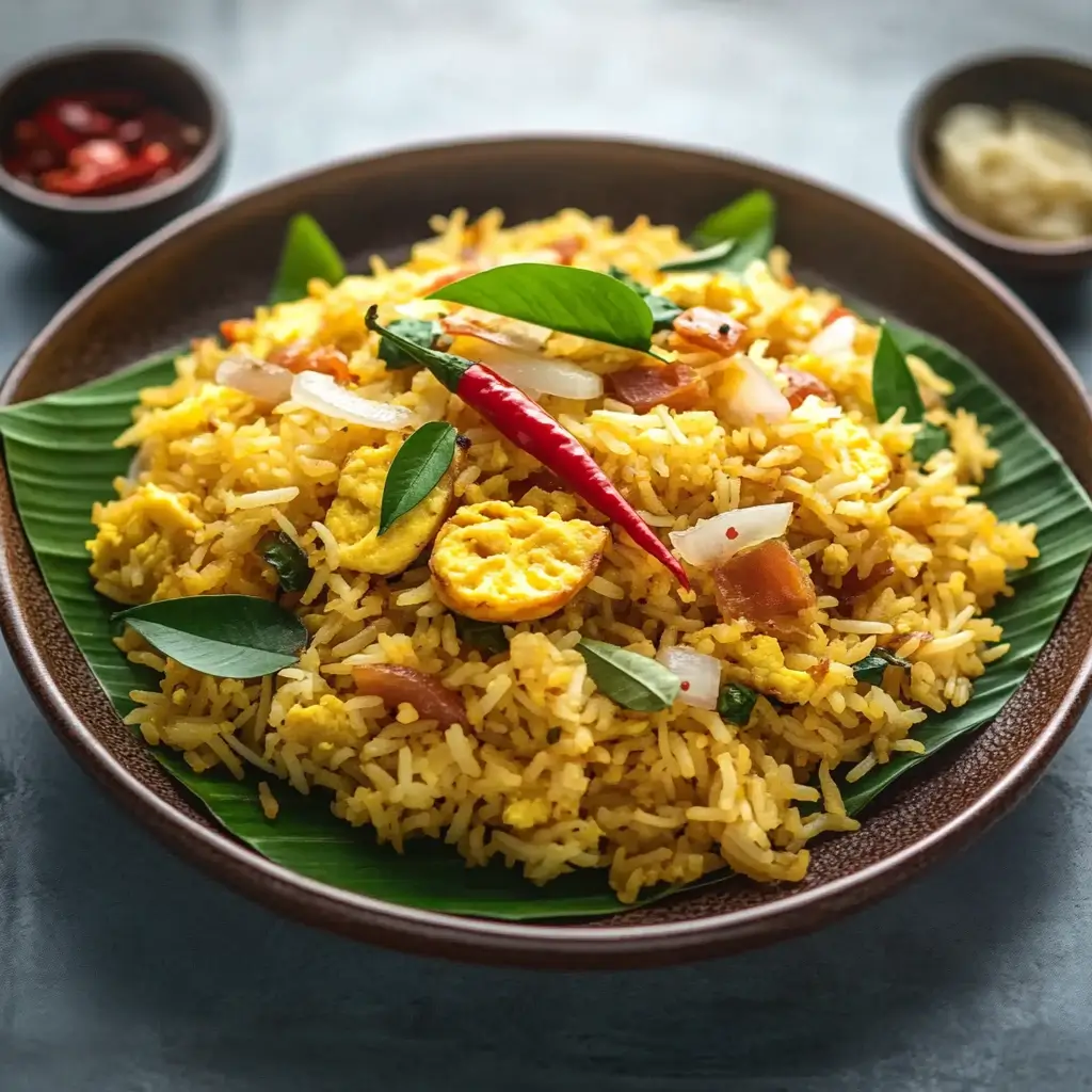 anjappar egg fried rice recipe