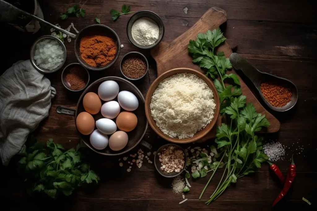 ingredients anjappar egg fried rice recipe